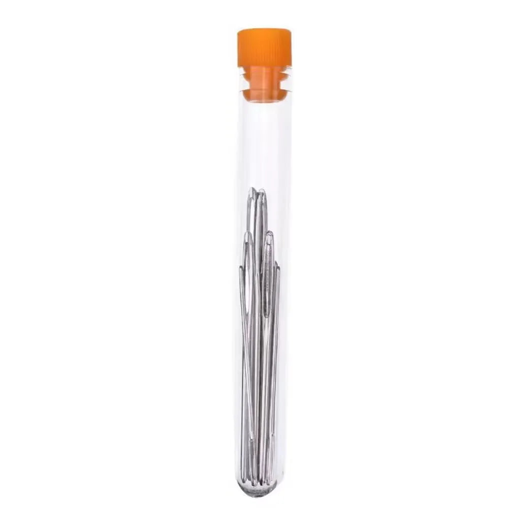 26Pcs Sewing Knitting Kits Large Eye Blunt Yarn Needles & Plastic Weaving Needles & Crochet Locking Counter Stitch Markers Tools