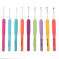 9/14/16PCS Crochet Hooks Kits with Storage Bag Soft Handle Crochet Needles Yarn Weave Knitting Needles Set DIY Weaving Tool
