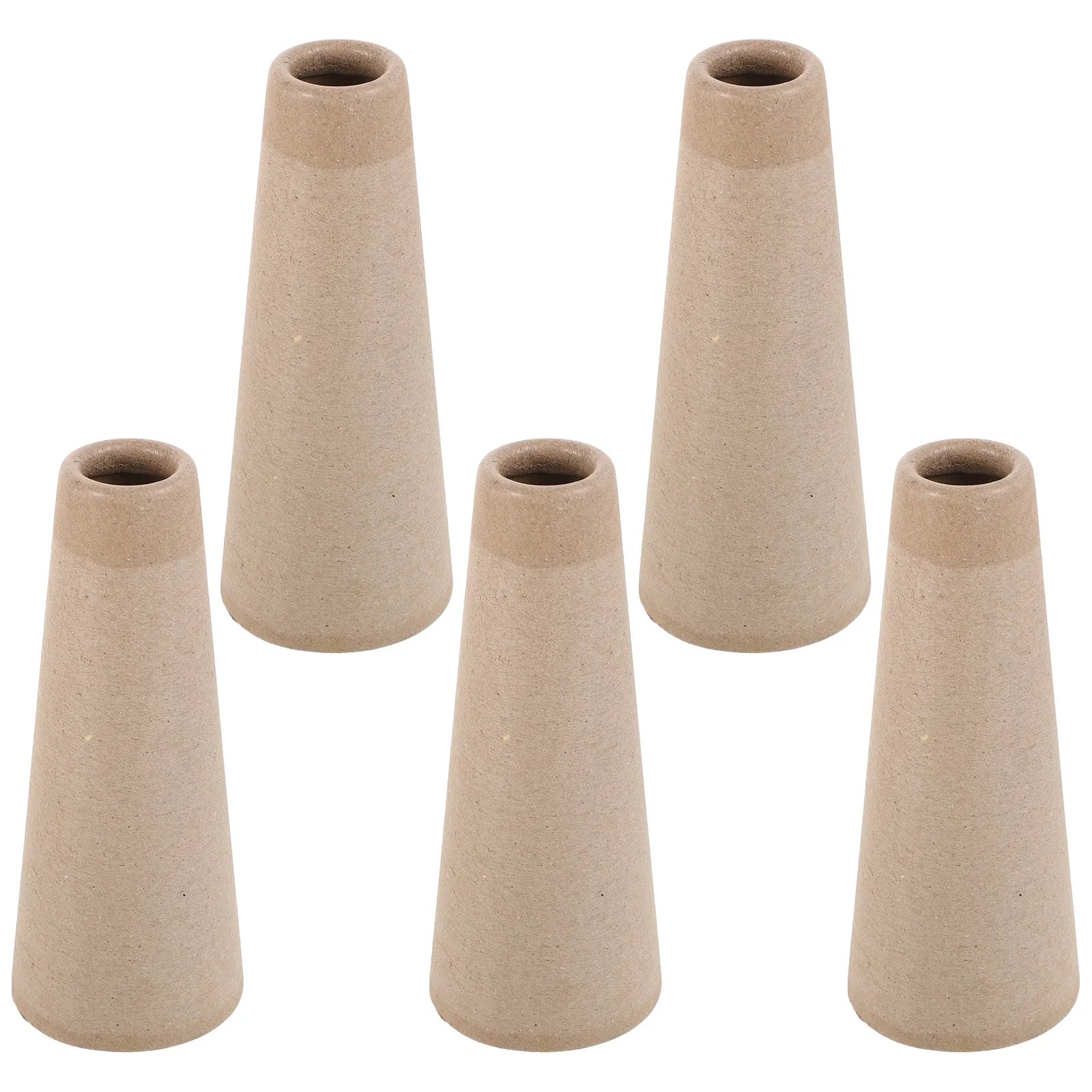 5Pcs Paper Yarn Winder Reel Tubes Wool Winding Cones for Knitting Crochet Embroidery Weaving Yarn Cones Empty Paper Winder