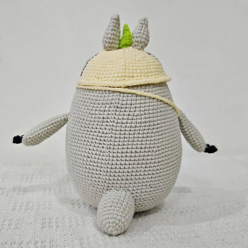 Handmade Crochet Cat Keychain knitting Dolls For Home Accessories Craft Toy Ornaments Birthday Gift