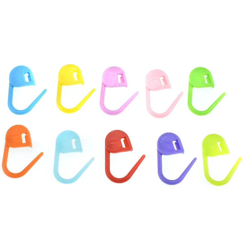26Pcs Sewing Knitting Kits Large Eye Blunt Yarn Needles & Plastic Weaving Needles & Crochet Locking Counter Stitch Markers Tools